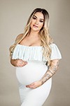 Jeans Jacke Babybauch